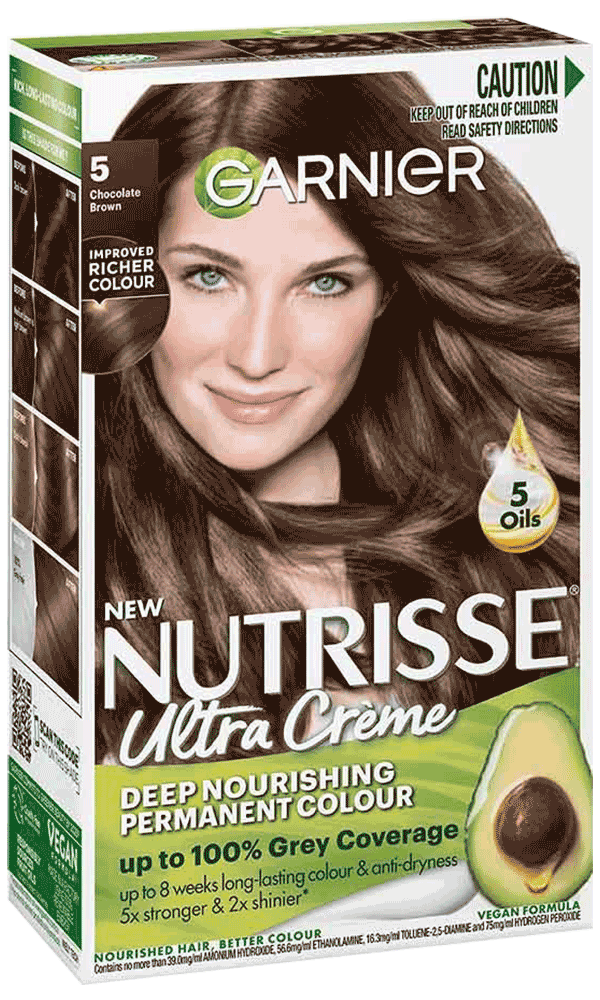 Garnier Nutrisse 5 Chocolate Brown In the Spotlight